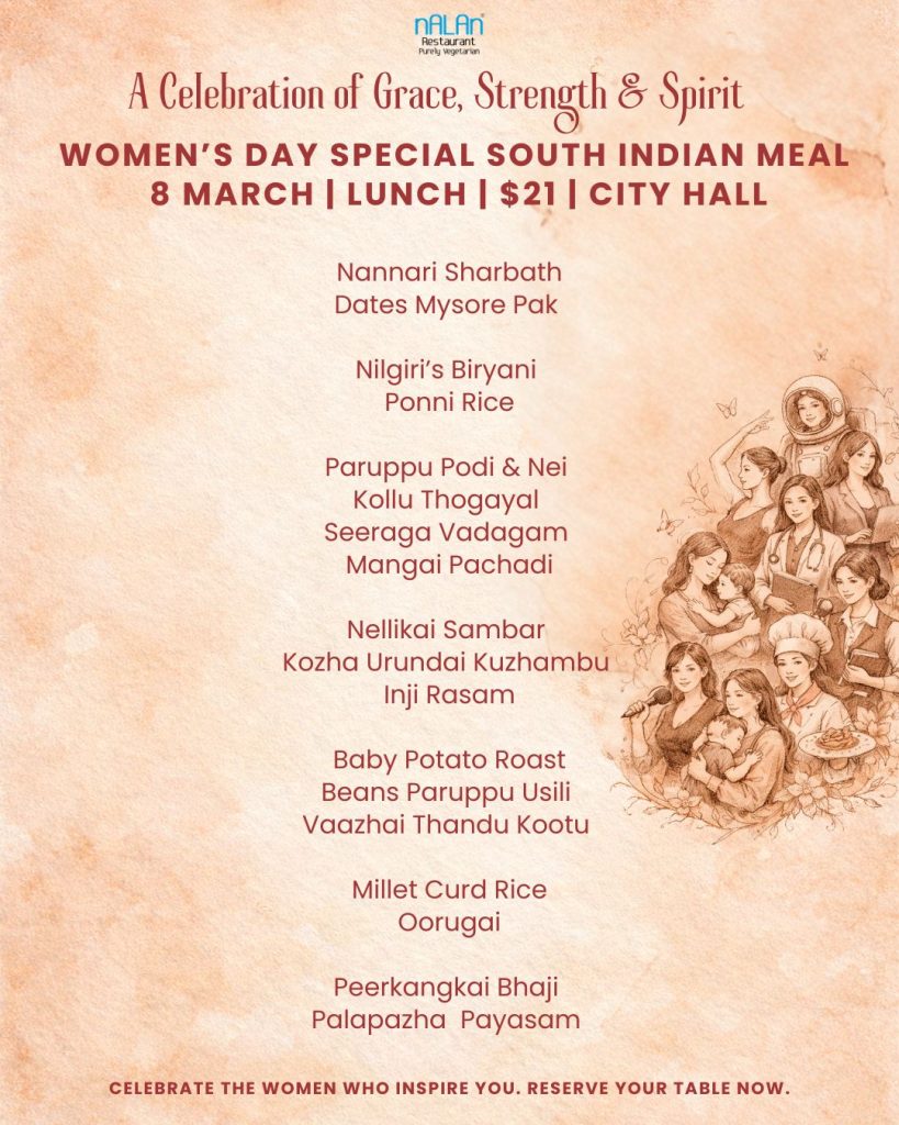 Women'day Special menu